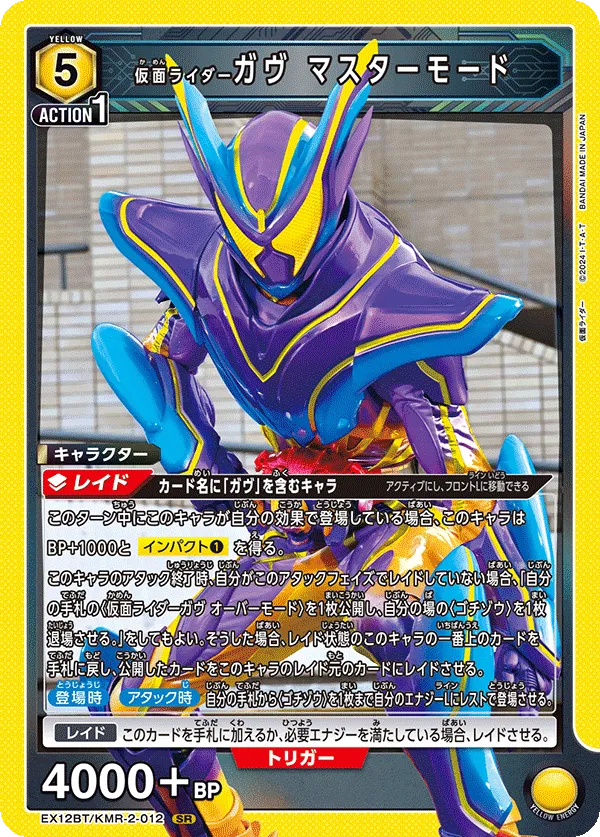 Kamen Rider Gavv Master Mode