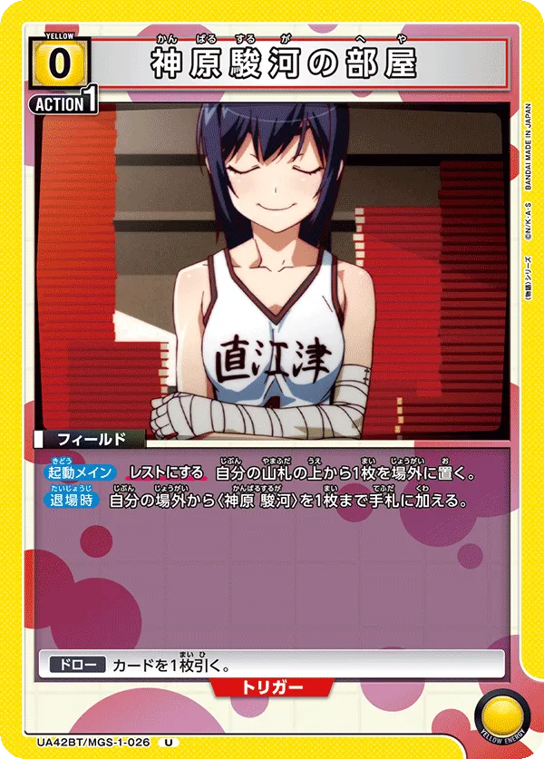 Suruga Kanbaru's Room