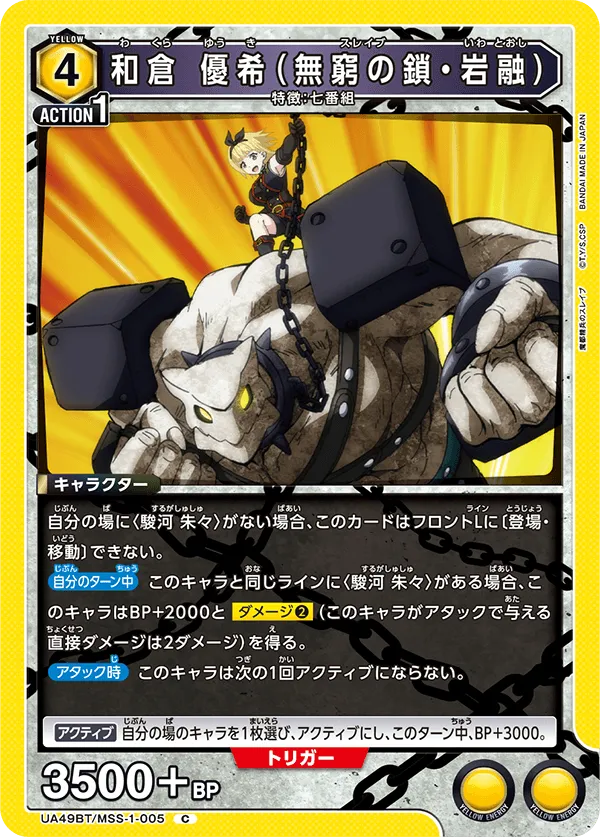 Yuuki Wakura (Eternal Chain: Boulder Melter)