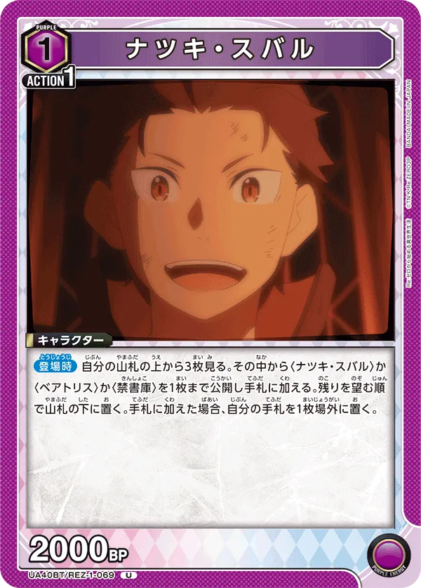 Natsuki Subaru