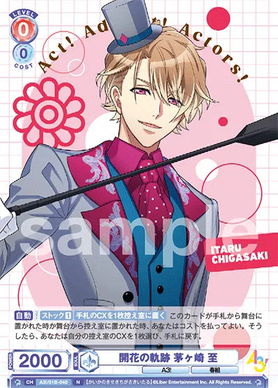 The trajectory of flowering Itaru Chigasaki