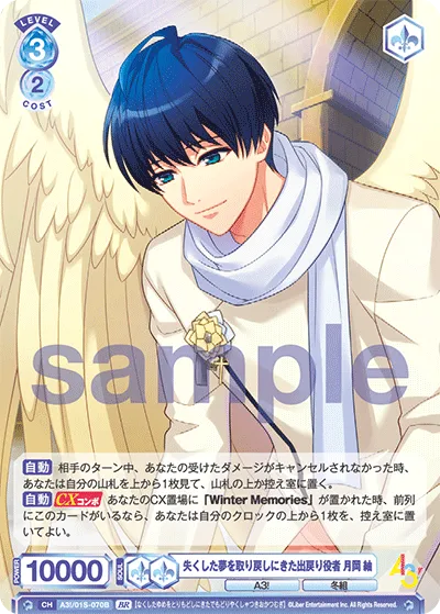Tsumugi Tsukioka, a returning actor who came to regain his lost dreams (BR) — alternate art