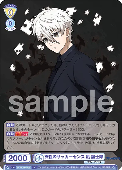 Natural soccer sense Seishiro Nagi