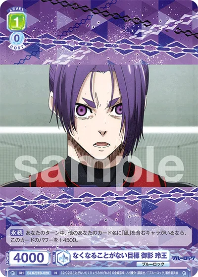 A goal that never goes away Reio Mikage