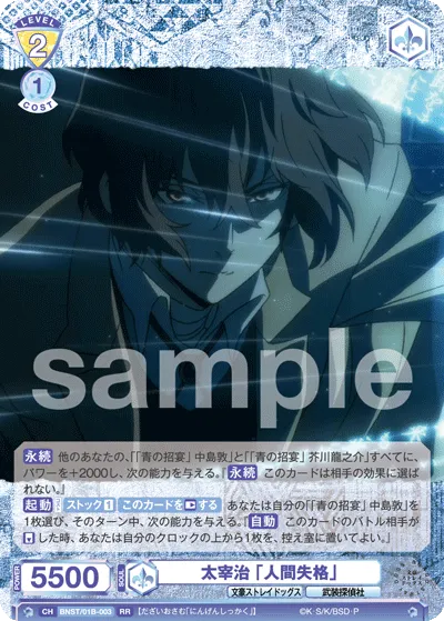 Osamu Dazai "No Longer Human"