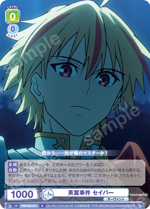 Heroic Spirit Incident Saber