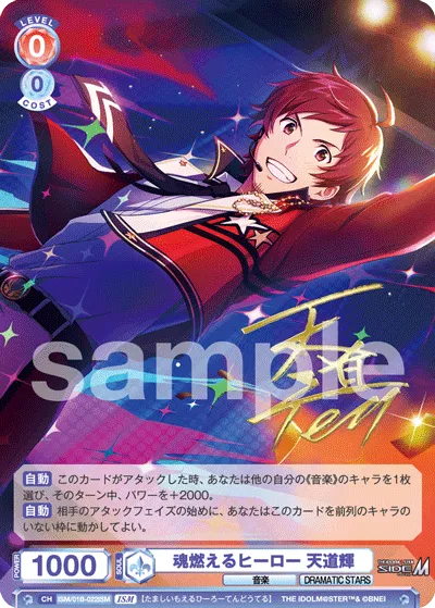 Hero with a burning soul Teru Tendou