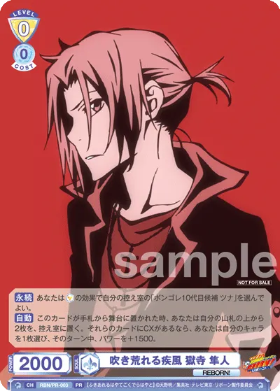 A raging gale Hayato Gokudera