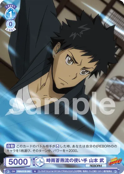 Takeshi Yamamoto, user of Shigure Soen style