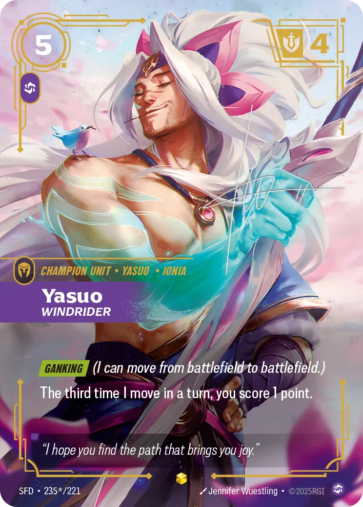 Yasuo, Windrider